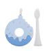 ULTECHNOVO Toothbrush Brush Head Silica Gel Travel Portable 1 piece (1 pack) Blue