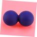 Frcolor 3-in-1 Yoga Ball & Massage Ball Set - Silicone Peanut Ball for Whole Body Fitness & Relaxation - International Shipping Available - Buy Online on GoSupps.com