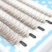Shop Handmade 3D Layer Effect Artificial Eyelashes - Individual A-shaped 8/9/12/19mm Brown-Fish | International Shipping - Buy Online on GoSupps.com