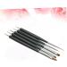 minkissy Pens Set nail art pen manicure pen dot painting tools nail art polish pens manicure tools professional nail brush nail art drill pen nail art Accessory picker dual purpose Drill 15.7*0.4CM Black - Buy Online on GoSupps.com