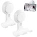 Leryveo Wall-Mounted Shower Razor Holder | Self-Adhesive Suction Hooks for Razors Towels & Coats - Ideal for International Shipping - Buy Online on GoSupps.com