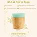 Munchkin Bamboo Open Cup 5oz - BPA Free Toddler Drinking Cup | Mint 360 Design | Weaning Cup for Babies 6 Months - Buy Online on GoSupps.com