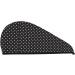 White Dot Pattern Coral Velvet Hair Drying Cap - Quick-Dry Towel Wrap for Women & Men | Perfect for Travel & Home - Buy Online on GoSupps.com