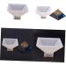 SEWACC Fondant Pyramid Resin Art Circle Silicone Mold Resin Casting Molds Adult Molds for Baking Pyramid Candle Mold Cake Mold Epoxy Pyramid Charms Ice Animal Moule De Manual Accessories White M - Buy Online on GoSupps.com