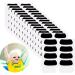 Jenleestar Eye Black Stickers for Kids  60 Pairs Sports Baseball Eyeblack Breathable Strips for Football Softball Lacrosse Fans on Game-Day Sports Party