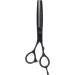 Qukaim Hairdressing Scissors Hair Scissors 5.5 Inches Black Stainless Steel Adjustable Hairdressing Scissors for Hair Thinning Shears - Buy Online on GoSupps.com