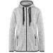 Shop Spreadshirt Fleece Jacket for Women | Dog Sports Jacket with Hood | Perfect Gift for Dog Owners - Light Gray Mottled - Buy Online on GoSupps.com