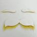Colorful Fake Beard Set - Adhesive Costume Facial Hair for Themed Parties | Soft Foam with Peel-Off Backing Creative Stage Makeup Character Cosplay Holiday Events Masquerade Festival Performances 1 g (Lot de 1) - Buy Online on GoSupps.com