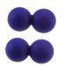 Solustre 2st fascia ball foot roll silicone roll double massage plantar fasciitis massage muscle fascia ball roll yoga answer acupressure self-massage relaxation ball fitness peanut
