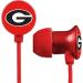 NCAA University of Georgia Bulldogs Scorch Earbuds with BudBag | Officially Licensed AudioSpice Earphones - Buy Online on GoSupps.com