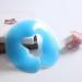 Silicone Face Massage Pillow - U-Shaped Spa Gel Pad for Relaxation | Blue - Buy Online on GoSupps.com