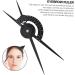 Hemoton Eyebrow Positioning Ruler Lightweight Eyebrow Ruler Brow Mapping Ruler Scale Plastic - Buy Online on GoSupps.com