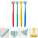 Healvian Infant Dental Oral Triple Clean Toothbrushes - 4pcs Kids Soft Toothbrush Set for Children and Toddlers - Buy Online on GoSupps.com