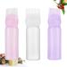 Minkissy 3pcs Root Comb Applicator Bottle Brush Root Comb Bottle for Hair Dye Coloring Scalp Treatment Essential White Purple Pink - Buy Online on GoSupps.com