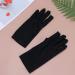 FRCOLOR 8 Pairs Sleeping Gloves Dry Hands White Cotton Gloves for Black Lotion Gloves Etiquette Gloves Black Jewelry Gloves Warm Gloves Industrial Gloves Spa Thin Section Work 22X8.5cm Black - Buy Online on GoSupps.com