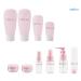 16 Pack MAGIGO Pink Toiletries Travel Bottle Set | TSA Approved Leak Proof Airline Carry-On for Women - Buy Online on GoSupps.com