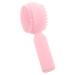 Angoily Silicone Face Brush Face Exfoliator Face Scruber Exfoliate for Face Scrubber Facial Exfoliator Silicone Face Scrubber for Women 3d Manual Cleansing Brush Pink Silica Gel