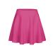 Zaclotre Skorts Skirts for Girls Elastic High Waisted Tennis Skirt with 2 Pockets Athletic Golf Workout Sports Shorts Rose Red 6-7 Years