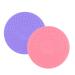 Makeup Brush Cleaner Mat - Round Silicone Cleaning Pad for Makeup Tools - Purple - Buy Online on GoSupps.com