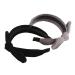 Qiabao Womens Black Bow Tie Hair Band Headbands with Teeth - Stylish Hair Accessories - Buy Online on GoSupps.com