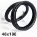 48x188 Inner Tube & Outer Tire for Children's Tricycles | Durable Rubber Baby Carriage Tires - Buy Online on GoSupps.com