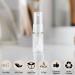 5 Pack 10ml Transparent Mini Spray Bottles - Travel Atomizer for Cosmetics Fine Mist and Fog - Perfect for On-the-Go! - Buy Online on GoSupps.com