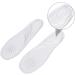 NOLITOY Shoe Cushions Massaging Insoles Transparent Lightweight Anti-Slip Gel Insoles for Ultimate Foot Care 2 Pairs Invisible Comfort - Buy Online on GoSupps.com