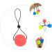 Mobestech Hand Exercise Balls - Stress Relief & Grip Strength Training - Pink TPE Gym Equipment (20x5cm) - Buy Online on GoSupps.com