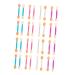 Outanaya 120pcs Double Ended Eye Shadow Stick Double Head Eyeshadow Sticks Makeup Beauty Tool Emulsion