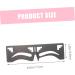 MAGICLULU 6 Pcs Eyebrow Ruler Eyebrow Shaping Template T Tool Fake Brow Template Eyebrow Shape Artifact - Buy Online on GoSupps.com