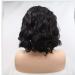BGHJUE Synthetic Wig with Dark Roots - High Temperature Short Roll Black Wig for Women | Natural Look Wig Accessories - Buy Online on GoSupps.com