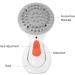 Scalp Massager for Hair Growth Electric Silicone Scalp Exfoliator Manual Shampoo Brush Head Massaging Brush Vibration Scrubber Stress Relieve - Buy Online on GoSupps.com