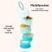 Queta 2pcs Baby Milk Powder Dispenser - Twist-Lock Stackable BPA Free Container for On-The-Go Feeding and Snack Storage - Buy Online on GoSupps.com