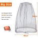 Mosquito Head Net 2pcs Face Mesh Cover Large Head Protecting Net for Outdoor Protect from Fly Screen Mosquito Gnat Bug - Buy Online on GoSupps.com