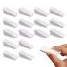 16pcs Nail Art Sponges Make Up Wedges Cosmetic Wedges Nail Art Sponges Triangle Shape Foundation Beauty Tool Triangle Make Up Sponges Cosmetic Sponge Wedges for Girls Women Beauty Tool(White)