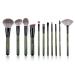 Professional Makeup Brushes Set - Synthetic Hair for Foundation Powder Contour & Eyeshadow | International Shipping Available - Buy Online on GoSupps.com
