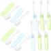 CLISPEED Portable Toothbrush Cleaning Brush - 20pcs Folding Soft Travel Toiletries for International Shipping - Buy Online on GoSupps.com