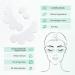 Lunamoon Eye Pads for Eyelash Extensions - 50 Pairs Flower-Light Blue | Perfect for Eyelash Lifting & Color - Buy Online on GoSupps.com