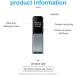 100 Meters Distance Stereo Vocice Recorder HD 1080P Noise Reduction Video Recorder Intelligent Control Recording OTG Phone Connection () - Buy Online on GoSupps.com