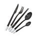 Stainless Steel Cutlery Cutlery Steak Cutlery Set Western Tableware Black