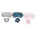 minkissy Eye Mask Hair Ring Sleeping Eye Mask Shading Blindfolds Travel Sleeping Masks Satin Hair Scrunchie Mens Hair Ties Night Blindfold Aid Cover Eyeshade Scarf Headband Eye Masks Silk