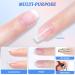 Intobas 2x15g Clear Builder Gel for Nails - UV/LED Nail Polish for Extensions & Nail Art - Buy Online on GoSupps.com