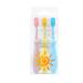 SUICRA Toothbrushes Soft-Borstled Silicone Toothbrush Teeth Training Toothbrushes Toothbrush 3pcs / Set