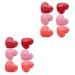 POPETPOP POPETPOP 16pcs Lipstick Case with Mirror Makeup Blush Scrub Lip Blush Cream Eyeshadow Makeup Supplies Eyeshadow Case