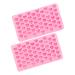Milisten 2pcs Silicone Chocolate Mold Silicone Molds Soap Candle Molds Jelly Mold Chocolate Bar Molds Silicone Chocolate Molds Baking Molds Multi-Function Chocolate Mold Wax Molds