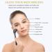 Derma Roller 1.0mm 540 Titanium Microneedle Roller for Face Facial Wrinkles Hair Loss Stretch Marks Hair Regrowth Micro Needles Professional Microneedling Derma Needling Kit with Case - Buy Online on GoSupps.com