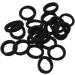 Ailan 20 Pieces Hair Ring High Elasticity Preppy Style Adjustable Decorative Snag Free Ponytail Holder Hairs Rope Accessories Black - Buy Online on GoSupps.com
