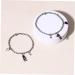 Zerodeko 5 Pairs Astronaut Bracelet Wrist Bracelet Wrist Decoration Couple Matching Bracelet for Couples Couple Wrist Jewelries Miss Stainless Steel Wristband Adjustable - Buy Online on GoSupps.com