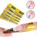 Profico Self-Adhesive Nail Extension Templates - 100 Silver Stencils for Gel & Acrylic Nails - Buy Online on GoSupps.com