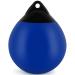 VEITHI Boat Buoy Ball,Fender Ball Round Anchor Buoy for Small Boat/Yacht,Can Also Be Used Swim Rafts/Kids Swing Ball, Vinyl Inflatable Mooring Buoy with Needles and Pump (3 Sizes,Choose Color) Blue 11.4x14inch